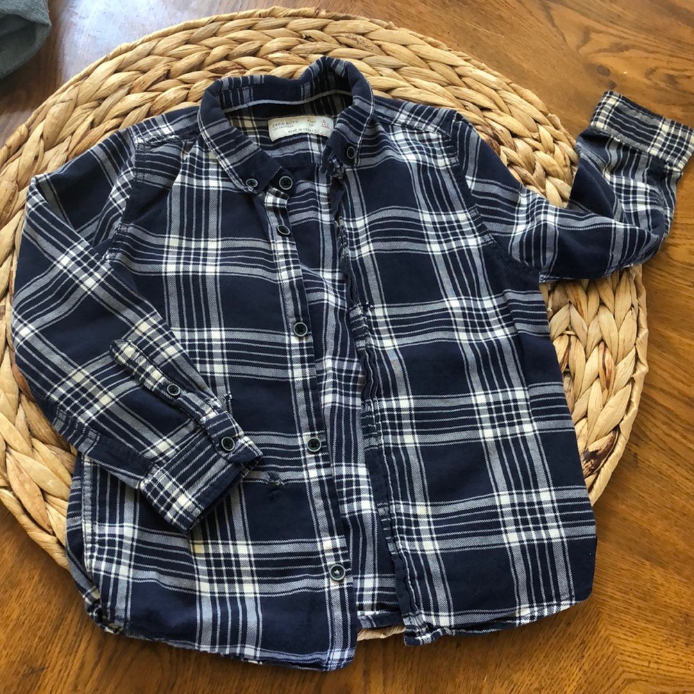 Zara Boys shirt size 5